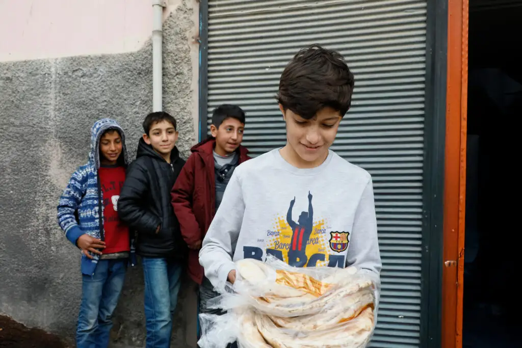 4 syrian boys